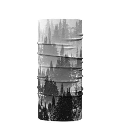Head Original Tube Winter Trees Multifunctionum Onesize Unisex Hose Schale Men Women Warmer Warmer Windproof Skiing Cycling UV Protection Tube Bandana Schluchtuch