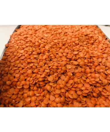 Aksoy Premium Quality Red Split Lentils 5KG - High-Quality 5.0 Kilogram Pack - Buy Online on GoSupps.com