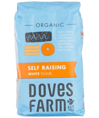 Doves Farm White Self Raising Flour 1 X 1 Kg 1 kg (Pack of 1)