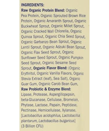 Garden Of Life Organic Raw Protein Vanilla 1.16 OZ - Buy Online on GoSupps.com