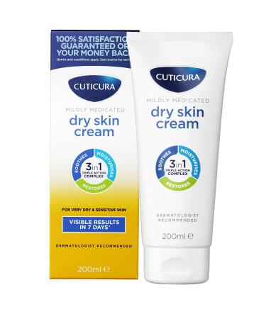 CUTICURA Cream Mildly Medicated For Dry Skin 200ml