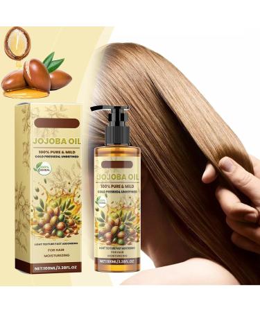 Jojoba Oil for Hair Jojoba Oil for Hair Growth Jojoba Oil for Body Skin Pure Natural Organic Unrefined Jojoba Oil Absorbent for Moisturizing Hair - Buy Online on GoSupps.com