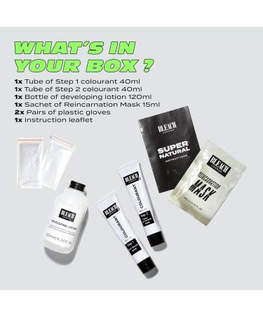 Bleach London Dark Blonde Super Natural Kit - Semi-Permanent Color Correction - Buy Online on GoSupps.com