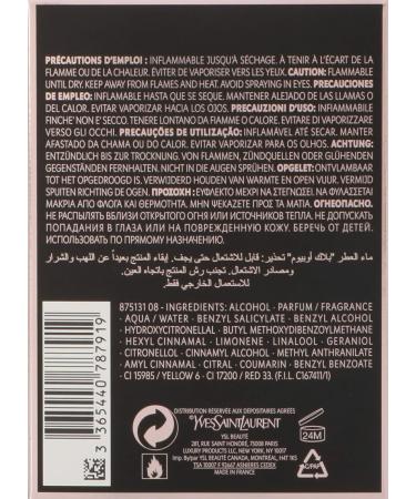 Yves Saint Laurent Eau De Parfum Spray for Women Black Opium 1.6 Ounce Black Opium 1.6 Fl Oz (Pack of 1) - Buy Online on GoSupps.com