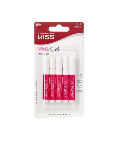 Kiss Pink Gel Nail Glue