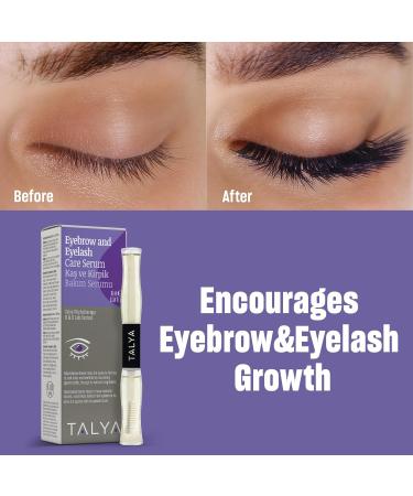 Talya Eyebrow & Eyelash Care Serum - Natural Enhancing Oil for Longer Thicker Brows & Lashes | International Shipping Available - Buy Online on GoSupps.com