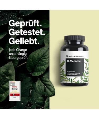 D-Mannose 180 Capsules | 1800mg Daily Dose | Vegan & Pure | Made in Germany - Optimize Urinary Health - Buy Online on GoSupps.com