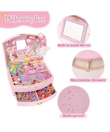 Stylish Hair Accessories for Girls | Jewelry Box Clips Barrettes & More - Perfect Gift for Ages 3-12 | International Shipping Available - Buy Online on GoSupps.com