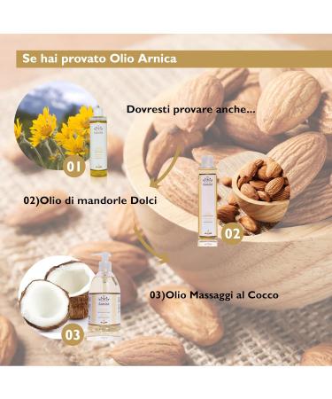 Professional Anti-Inflammatory Arnika Massage Oil - Essential for Aesthetics & Physiotherapy - 200ml - Buy Online on GoSupps.com