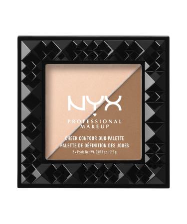 NYX PROFESSIONAL MAKEUP Contour Duo Palette  Cheek On Cheek  0.18 Ounce - Buy Online on GoSupps.com