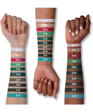 Impala - Brooklin Waterproof Eye Pencil | Water Resistant | Creamy and Smooth Texture | Easy Application | Long Lasting | Color 310 Matte Light Green - Buy Online on GoSupps.com