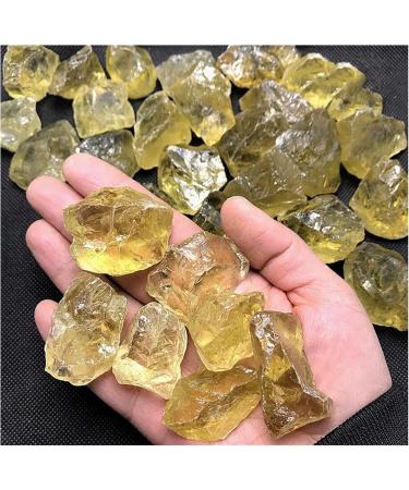 Natural Crystal Rough 100g Raw Natural Citrine Quartz Crystal Rough Stones Original Stones New Home Decoration ERTEYIN - Buy Online on GoSupps.com