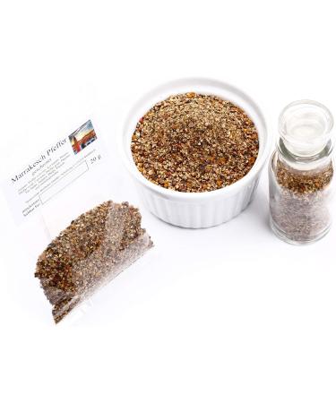 Feine W rze Marrakech Rolled Peppercorns | Gourmet pepper blend for sauces meats fish vegetables | 20g - Buy Online on GoSupps.com