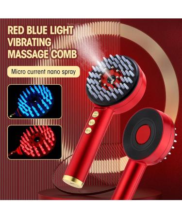 Hair Oil Applicator Scalp Massager Hair Oil Applicator Electric Massage Steam Hair Comb - Electric Massage Comb 3 Modes Hair Massage b - Buy Online on GoSupps.com