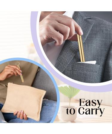 2 PCS Ear Wax Removal Tool Brass Ear Scoop Folding Type Copper Ear-Pick Cleaner Portable Ear Wax Removal Tools Spiral Ear Clean Tool Attached A Key Ring Mini Tool Supplies Gold - Buy Online on GoSupps.com