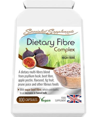 Dietary Fibre Complex 100 Capsules | Specialist Supplements - Buy Online on GoSupps.com