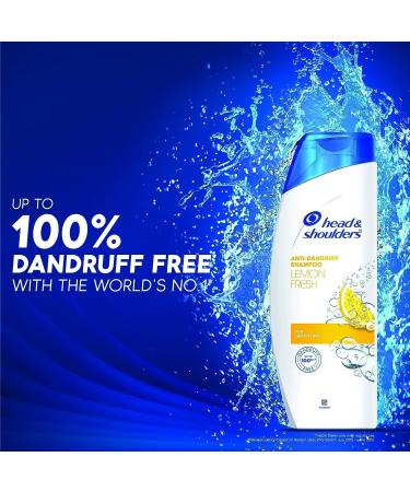 Head & Shoulders Lemon Fresh Anti-Dandruff Shampoo 180 ML - Best for Dandruff Relief | Buy Online Internationally - Buy Online on GoSupps.com