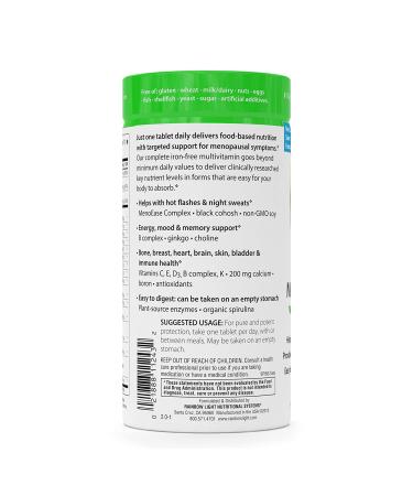 Rainbow Light Menopause One Multivitamin - 90 Food-Based Tablets for Women - Buy Online on GoSupps.com