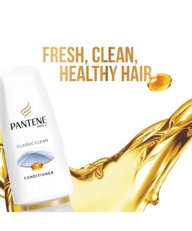 Buy Pantene Pro-V Classic Clean Conditioner 12 Fl Oz - Nourishing Hair Care for All Hair Types | International Shipping Available - Buy Online on GoSupps.com