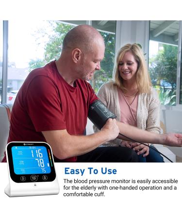 Etekcity Bluetooth Blood Pressure Monitor - Track, Monitor and Analyze Your Blood Pressure Levels Easily - Buy Online on GoSupps.com