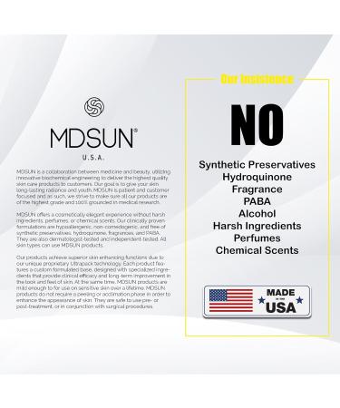 MDSUN Active Cleanser 120mL - Best Makeup Remover Exfoliator Pore Tightener & Hydrating Formula for Breakout Reduction | Shop Internationally - Buy Online on GoSupps.com