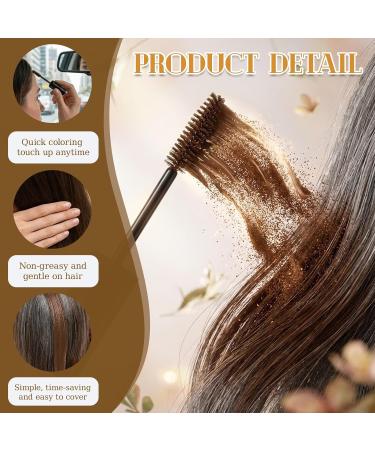 Lot de 2 B ton de Teinture de Cheveux Jetable Couverture des Cheveux Gris Dissimulateur de Cheveux Couvrant les Cheveux Blancs pour Usage Quotidien et D placements (Brun Fonc 15 ml) - Buy Online on GoSupps.com