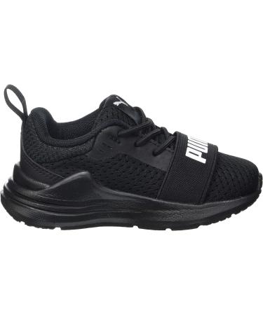 PUMA Unisex Kids Wired Run Ac Inf Sneaker - Child 8.5 UK - Black/White - Buy Online on GoSupps.com