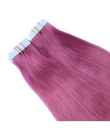 Buy Violet Tape In Hair Extensions - 50cm 60 Bricks 100% Remy Real Hair | Novon Hair Extensions - Buy Online on GoSupps.com