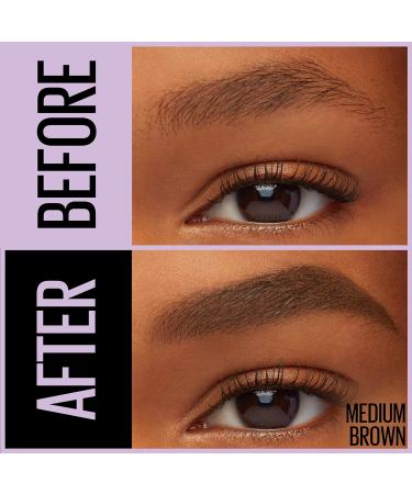 Maybelline New York Express Brow 2-in-1 Pencil and Powder Medium Brown 0.02 fl. oz. (Pack of 2) - Buy Online on GoSupps.com