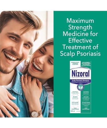 Nizoral Scalp Psoriasis Shampoo - Maximum Strength 200ml - Buy Online on GoSupps.com