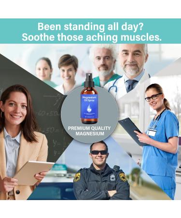 nakido Magnesium Spray 100% Pure & Natural Dead Sea Magnesium Chloride Helps Relieve Muscle Soreness & Promote Better Sleep Perfect for Bedtime or After Workouts 2 FL OZ - Buy Online on GoSupps.com