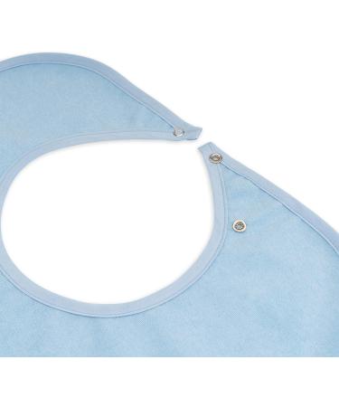 Sensalou Adult Bib - Spill-Proof Dining Apron for Seniors with Snap Button | Shop Internationally Now! - Buy Online on GoSupps.com