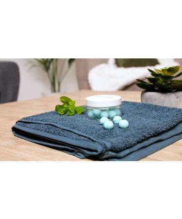 Eurotel Pieds Relax (Mint) - Foot Bath Treatment - 20 Effervescent Marbles with Calming and Refreshing Essential Oils - Origin: France - Buy Online on GoSupps.com