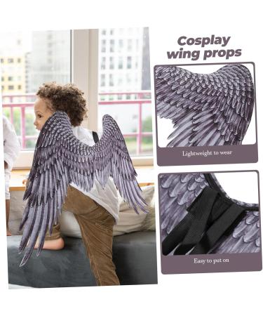 minkissy Decor Dress up Prop Photo Prop Dress up Accessories Stage Performance Props Cosplay Props Stage Performance Accessories Elastic Band Wing Men and Women Halloween - Buy Online on GoSupps.com