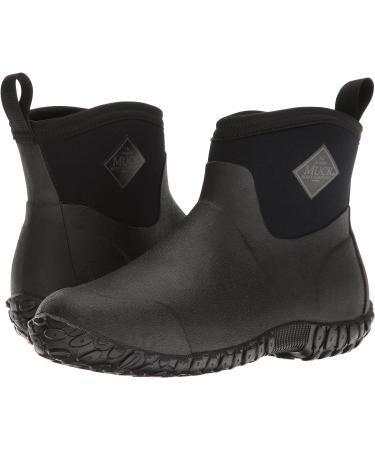 Muckster II Ankle-Height Men's Rubber Garden Boots Size 10 Black - Waterproof and Comfortable - Buy Online on GoSupps.com