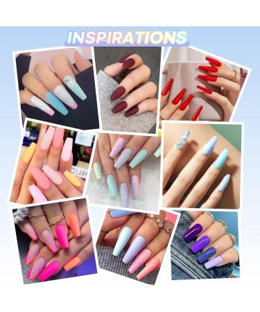 AZUREBEAUTY All Season 20 Color Dip Powder Nail Kit - Classic Spring Summer Starter Kit with 4 Pcs Liquid Set - French Art Manicure DIY Salon Gift Set for Women - Buy Online on GoSupps.com