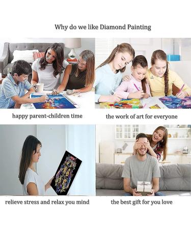 LIULIMI 5D Diamond Painting Kit - Diamond Flowers Picture for Home Wall Decor - 30x40cm - Partial Drill - Adults & Kids - Christams Theme - Buy Online on GoSupps.com