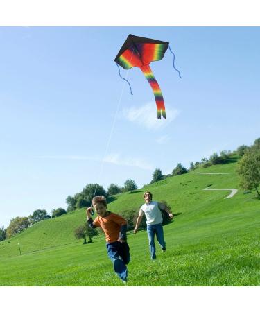 2 Pack Large Rainbow Kite & Red Mollusc Octopus for Kids Outdoor Activities | Perfect Beach Trip Gift - Buy Online on GoSupps.com