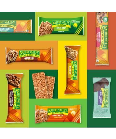 Nature Valley Barres de gaufrette cr meuses croustillantes la fraise fabriqu es avec des grains entiers 5 barres 184 3 g - Buy Online on GoSupps.com