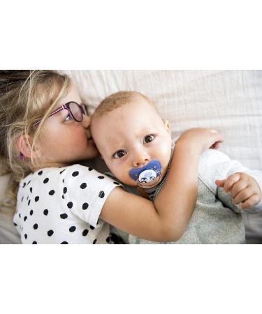 Nip Schnuller Family - Jaw-Friendly Silicone Pacifier for Boys (0-6 Months) | BPA-Free Made in Germany - Buy Online on GoSupps.com