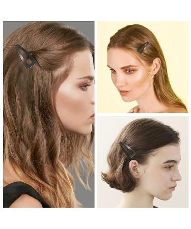 36 Pcs Double Grip Black Hair Barrettes | Nonslip Snap Hair Clips for Women & Girls - Salon Quality Metal Hair Accessories - Buy Online on GoSupps.com