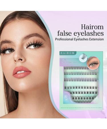 Self Adhesive Lash Clusters Kit - 48 Pcs DIY Eyelash Extensions Reusable with Tweezers & Curler No Glue Needed - Buy Online on GoSupps.com