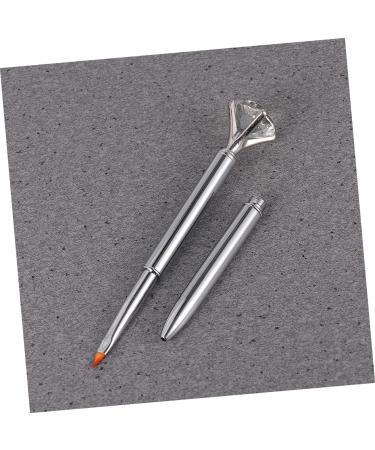 Ipetboom 1 Nail Decoration Brush Nail Drawing Brush Nail Art Painting Pen Nail Painting Brush Nail Pen Boxed 14.5X2X1cm Silver - Buy Online on GoSupps.com