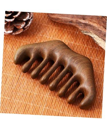 COLLBATH Wooden Comb - Acupuncture Point Hair & Scalp Massage Comb for Relaxation & Stress Relief | International Shipping Available - Buy Online on GoSupps.com