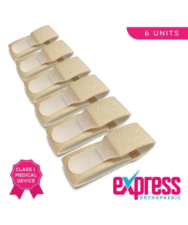Express Orthopaedic Finger Loop Support Straps - Pack of 6 - Medically Approved - 2cm Width - Buy Online on GoSupps.com