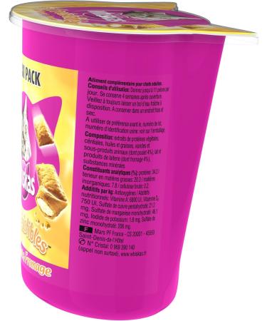 Buy WHISKAS Les Irr sistibles Chicken & Cheese Maxi Pack (105g x10) - Premium Cat Treats for Adult Cats - International Shipping Available - Buy Online on GoSupps.com