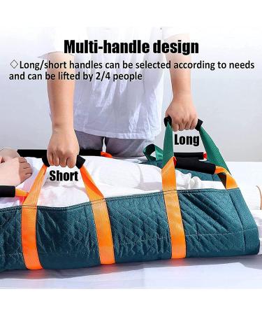 Bed Positioning Pad with 12 Reinforced Handle 46.06" X 29.52" Multipurpose Waterproof Transfer Sheet for Turning Lifting & Sliding Reusable Washable Patient Positioning Sheet - Buy Online on GoSupps.com