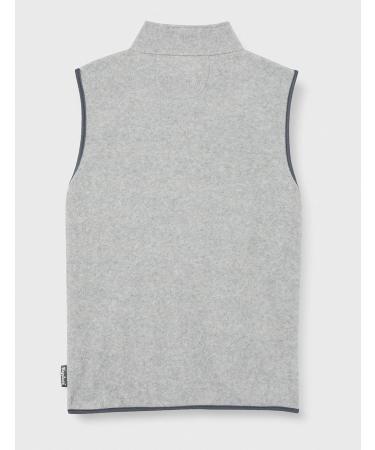 Playshoes Kids' Fleece Vest 116 Grey Melange - Outdoor Top for Boys and Girls - Buy Online on GoSupps.com