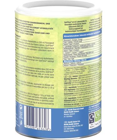 Optifibre Powder Neutral Flavour 250g Tin - Soluble Dietary Fibre Powder (Gluten Free Fibre Effective and Natural Solution to Help Support Gut Transit) - Buy Online on GoSupps.com