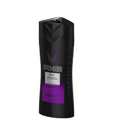 Axe Excite Body Wash - Crisp Coconut & Black Pepper 16 fl oz | Refreshing Men's Shower Gel - Buy Online on GoSupps.com